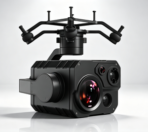 กล้องกิมบอลสี่เซ็นเซอร์ ZT30 ความละเอียด 4K ซูม 180 เท่า พร้อมระบบถ่ายภาพความร้อน และเครื่องวัดระยะด้วยเลเซอร์ 1200 เมตร สำหรับโดรนตรวจสอบอุตสาหกรรม - Product Image 5