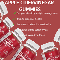 Gummies de beauté au vinaigre de cidre de pomme, antioxydant, détoxifiant et pour la gestion du poids, sans danger pour les femmes enceintes, 60 unités