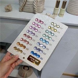Set de Gel para Uñas Ojo de Gato Magnético de 16 Colores, Resistente al Agua, con Brillo Acuático, Constelación, Popular en Salones de Belleza Kaishe - Product Image 2
