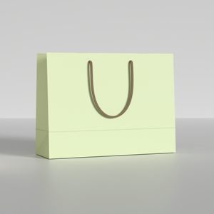 Sacs de shopping en kraft blanc de luxe, logo personnalisé imprimé, sac cadeau en kraft de luxe pour vêtements, chaussures, supermarché, pour le rangement de bijoux - Product Image 1