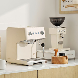 Gemile Coffee Machine 1.8L Semi-Automatic Espresso Maker For Home And Commercial Use - Product Image 1