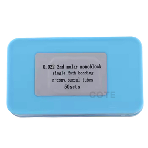 Productos Dentales de Ortodoncia COTE, Matrices para Primer Molar, Adheribles, Roth 022, Tubo Bucal Dental Monoblock - Product Image 5