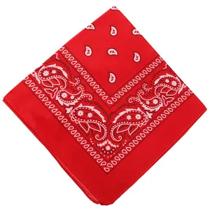 Bandana de poliéster con estampado bohemio para mujer y niña, turbante cuadrado de 55x55 CM, accesorios para el cabello