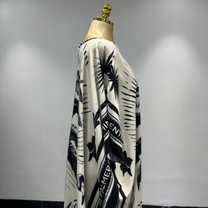 Nouvelle Robe Décontractée et Élégante Ample Style Africain Grande Taille Confortable et Respirante pour Printemps et Été – Idéale pour l'Extérieur - Product Image 5