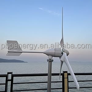 Aerogenerador Horizontal Doméstico de 1KW - Sistema Fuera de la Red con Fácil Instalación para Estación de Energía - Product Image 4