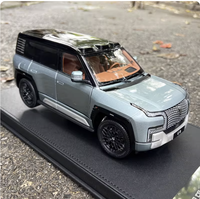 Modelo de Coche Personalizado de Aleación de Aluminio a Escala 1:18 del Vehículo Todoterreno BYD U8 - Regalo de Decoración para el Hogar Unisex