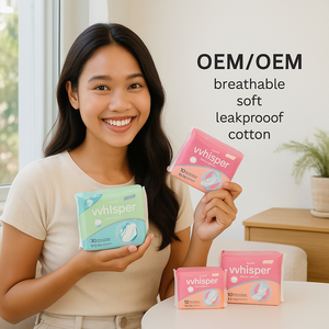 Sau Sinh Miếng Đệm Cao Thấm Mềm Cotton Bề Mặt Thêm Dài 410Mm Rò Rỉ Bằng Chứng Vệ Sinh Miếng Đệm Cho Thai Sản Với ISO Chứng Nhận - Product Image 2