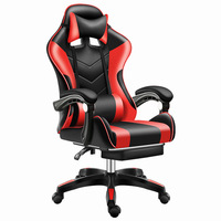 Chaise de jeu e-sport en cuir ergonomique pour bureau et ordinateur, qualité export, confortable pour longues sessions