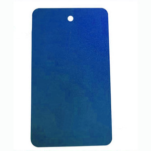 Etichette per Bagagli Personalizzate in Metallo Nero Anodizzato con Incisione <span class=keywords><strong>Laser</strong></span> - Product Image 2