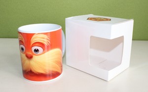 Lot de 100 tasses à café en carton personnalisées pour Sublimation, emballage blanc, bon marché, 11oz - Product Image 4