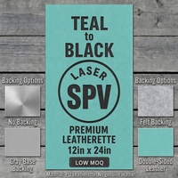 Lembar Kulit Sintetis Laser Warna-Warni untuk Kerajinan DIY, Lembar Kulit Sintetis Kosong untuk Membuat Gantungan Kunci, Dompet, Tatakan Gelas