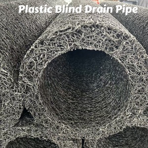 Drains français de drainage aquatique de haute qualité, tuyaux aveugles en plastique, caniveaux aveugles à noyau de filament perméable pour l'irrigation <span class=keywords><strong>agricole</strong></span> - Product Image 3