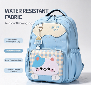 Mochila Escolar Personalizada para Adolescentes, Ligera, Impermeable, Resistente al Desgaste, <span class=keywords><strong>de</strong></span> Gran Capacidad, para Uso Diario Escolar - Product Image 4