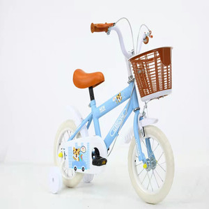 Bicicleta de Ciclismo de una sola velocidad para niños Bebed Bicicletas Para Nios Baratas modelo de horquilla de acero Pedal de cuentas cesta de plástico de juguete para niños - Product Image 5