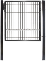Vente en gros Design moderne Cour Acier Métal Porte battante Porte principale Entrée personnalisée Portes à battant simple/double