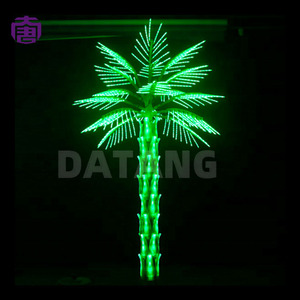 Durable Outdoor Led Coconut <b>Tree</b> Lamp Lifelike Palm Lighting For Seaside Villa Park Scenic Spot <b>Decor</b> For Sale - Product Image 4