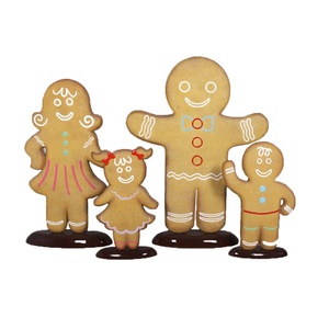 Gran oferta 2025, estatua <span class=keywords><strong>de</strong></span> escultura <span class=keywords><strong>de</strong></span> exhibición <span class=keywords><strong>de</strong></span> hombre <span class=keywords><strong>de</strong></span> jengibre <span class=keywords><strong>de</strong></span> Navidad <span class=keywords><strong>de</strong></span> fibra <span class=keywords><strong>de</strong></span> vidrio bonita personalizada para decoración <span class=keywords><strong>de</strong></span> Navidad al aire libre/interior - Product Image 5