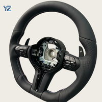 Volante Deportivo en Forma de D, Completamente en Cuero, para BMW F30 F10 F11 F18 F20 F21 F22 F45 F31 F35 E70 E71 E90 E91 E92 X1 X2 X3 X4