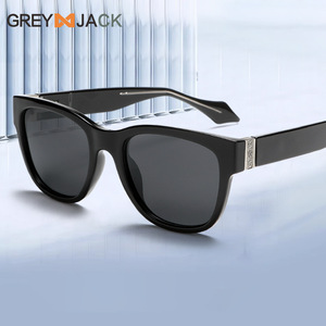 Gafas de sol grises Jack para mujer, UV400, polarizadas, montura metálica TR, lentes TAC, estilo ojo de gato, para viajes, moda, fiestas y conducción. - Product Image 3