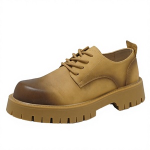 Nouvelles chaussures habillées en cuir PU à lacets pour hommes, idéales printemps/été/automne, avec semelle intérieure en EVA - Product Image 2