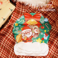 Emballage de bonbons personnalisable avec fenêtre transparente en PE refermable, impression en héliogravure verticale pour l'emballage de bonbons