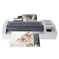 Plastifieuse thermique de bureau WD-320B pour formats A3/A4/A5/A6, 4 rouleaux pour une meilleure productivité, idéale pour la maison et le bureau