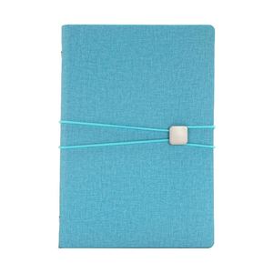 Customizable Colors Eco-Friendly Luxury <b>A5</b> Executive <b>Diary</b> Paper Silk Screen Printed Leather Cover Metal Buckle Promotional OEM - Product Image 2