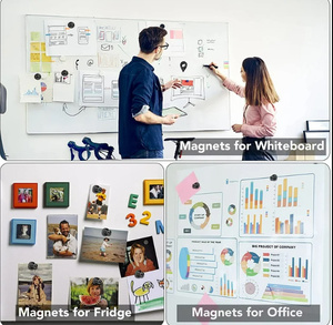 NdFeB Neodymium Nam Châm Bảng Trắng Văn Phòng & Lớp Học Bản Đồ Đẩy Pins Tủ Lạnh Nam Châm Cho Người Lớn Cho Nhà Bếp & Văn Phòng Sử Dụng - Product Image 4