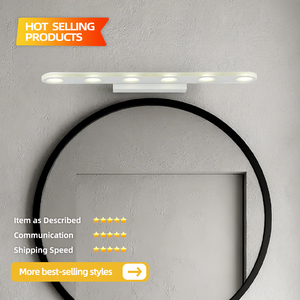 Modern LED Wall Lamp Aluminum Body White Rectangular 3500K Warm White Bathroom Lighting Surface Mounted - Product Image 2