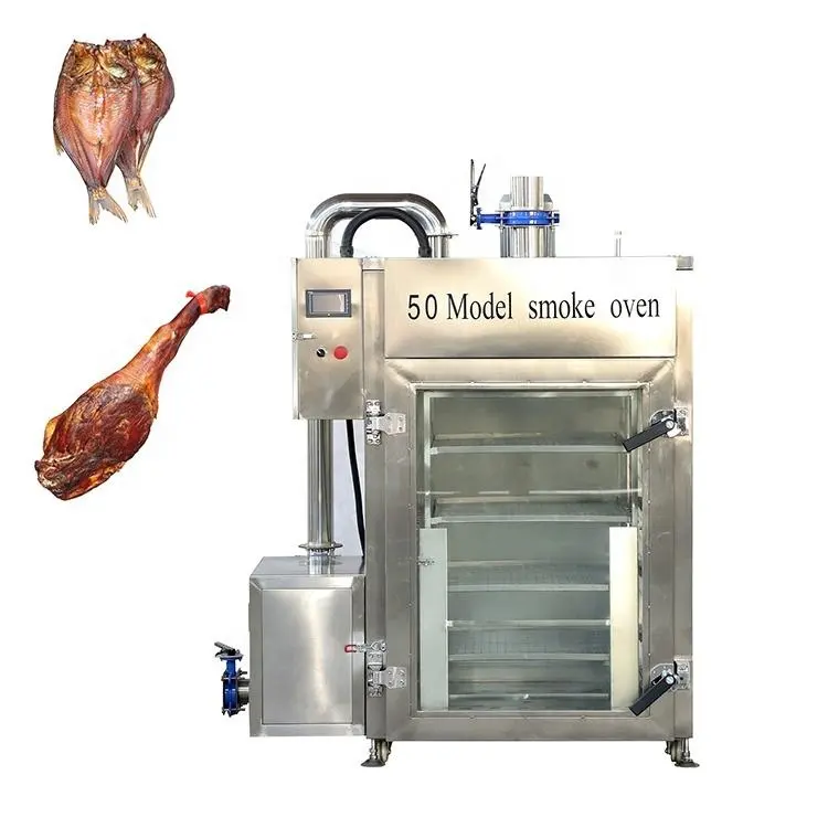 Automatic Sausage Processing Smoked Furnace Smoker Oven Meat Smoking Machine Ham Tofu Smokehouse Oven