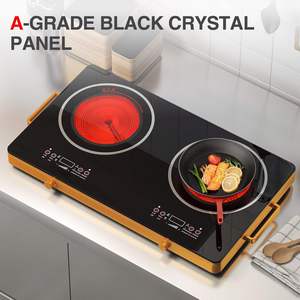 <span class=keywords><strong>Plaque</strong></span> de cuisson portable à <span class=keywords><strong>induction</strong></span> électrique à deux brûleurs, sans gaz, pour la cuisson – Meilleur appareil de cuisine en gros - Product Image 4