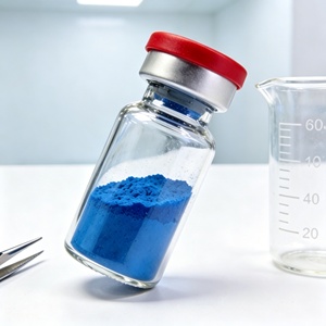 Cobre Azul de Grado Cosmético GHK-Cu 99% de Pureza, Materia Prima, Venta al por Mayor Directa de Fábrica, Suministro a Granel - Product Image 3