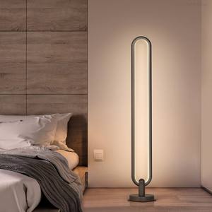 Lampe sur pied nordique moderne avec interrupteur à base E27, petite taille, LED lumière chaude, IRC élevé 95, étanche pour les stades sportifs - Product Image 1