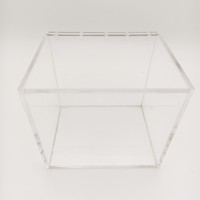 Boîte de rangement pour mouchoirs de cuisine élégante en or et argent, avec finition acrylique luxueuse de couleur personnalisée, anti-poussière et design dissimulé