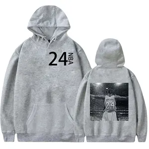 Super September Streetwear Heren Katoen Oversized Hippe Pop Grafische Print Hoodies Sweatshirt Zonder Trekkoord