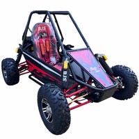Kart tout-terrain monoplace Jinlang 200cc, UTV tout-terrain à essence pour adultes, buggy de plage