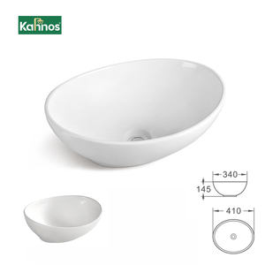 ห้องน้ำสไตล์โมเดิร์น, เคาน์เตอร์, อ่างล้างหน้า, ห้องน้ำ, อ่างเซรามิก, อ่างล้างหน้าพอร์ซเลนสีขาว - Product Image 1