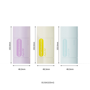 Envase Personalizado de 50 ml, Botella de Plástico PP con Tapa Giratoria para Desodorante Sólido en Gel, Envase Redondo para Barra Desodorante - Product Image 4