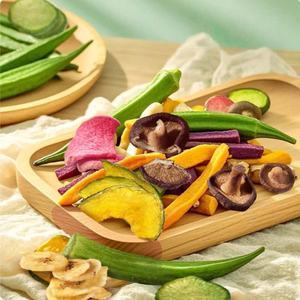 Snacks Crujientes de Frutas y Verduras Mixtas, Ligeramente Dulces, Sabor Seco y Fuerte, Procesados, Empaquetados en Bolsas al por Mayor - Product Image 2