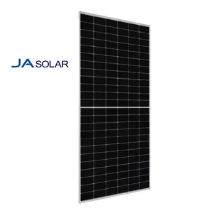 Ja Stock Dans L'entrepôt De L'UE 144 Cellules Mbb 555W 560w 570w 580w Ja Panneaux Solaires