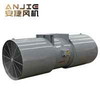 Ventilateur de tunnel SDS électrique ODM à forte poussée, faible bruit, réversible, grand volume d'air, stable, anti-explosion IP55