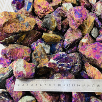 Mineral de cristal rugoso de bornita de espécimen de cuarzo curativo a granel para Decoración