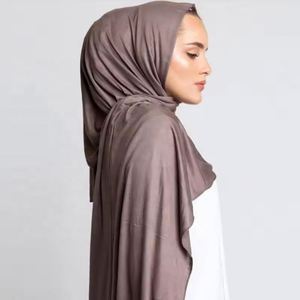 HANOU Vente Chaude Hijab en Jersey Premium pour Femmes Musulmanes, Foulards Islamiques Ethniques, Châles, Hijabs en Modal - Product Image 2