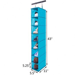 Organizador de Armario Colgante Plegable de Tela, Cinco Niveles, Gran Capacidad para Ropa, Artículos Diversos, Almacenamiento de Macetas, Multiusos - Product Image 2