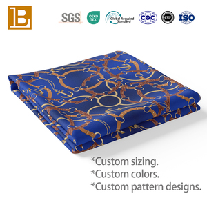 Bilu 2026 New vành đai Ngọc Trai Chuỗi in ấn tùy chỉnh 100% polyester đàn hồi Acetate <span class=keywords><strong>satin</strong></span> vải cho quần áo trang trí vải - Product Image 4