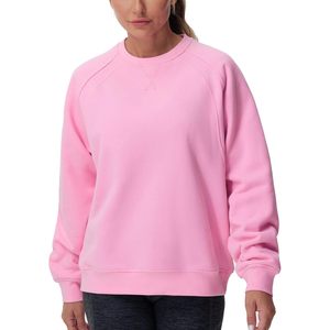 Sweat-shirt en polaire surdimensionné pour femme FOXA, coupe ample, col rond, manches longues, respirant, 100% polyester - Product Image 1