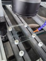 Machine de sablage laser CNC haute précision à grande table de travail pour verre et miroir, décapage de peinture, perçage, utilisation facile