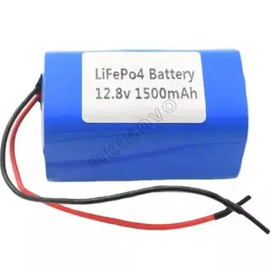 Batería recargable lifepo4, 18650-4S1P, 12,8 v, 1500mah