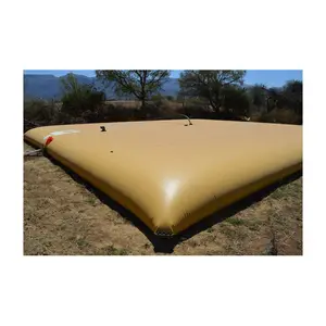 FLEX POND Réservoir en TPU autoportant avec revêtement en PVC Motif tissé uni Étang Stockage de la vessie d'eau potable Sac d'extérieur de style ripstop - Product Image 1