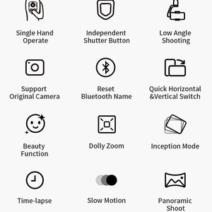 Fashion Stabilizer With Advanced Face Tracking Technology and <strong>Gamble</strong> for Mobile Design Ideal for Professional Vlogging - Product Image 2